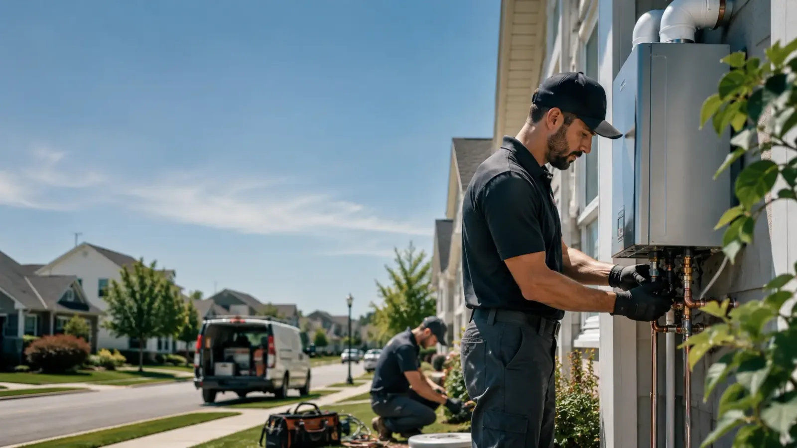 Tankless Water Heater Installation in Scranton, ND